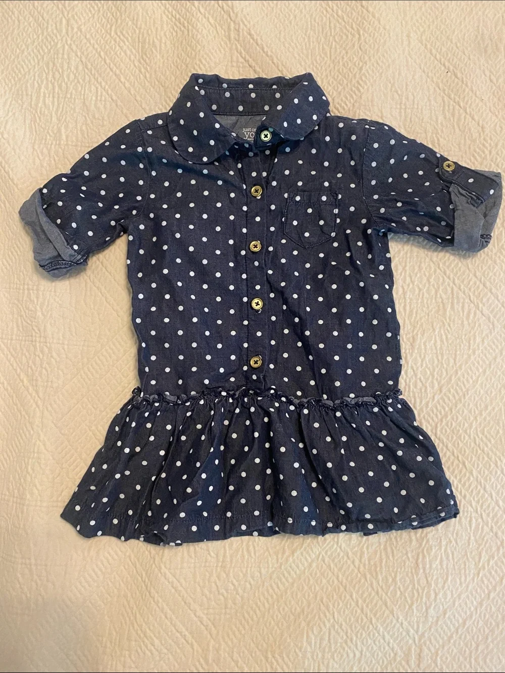 Set of 3 baby girls dress and tops